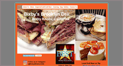 Desktop Screenshot of bixbysbrooklyndeli.com